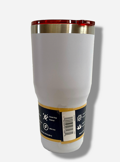 Buc-ee's Yukon Outfitters White 30oz Tumbler