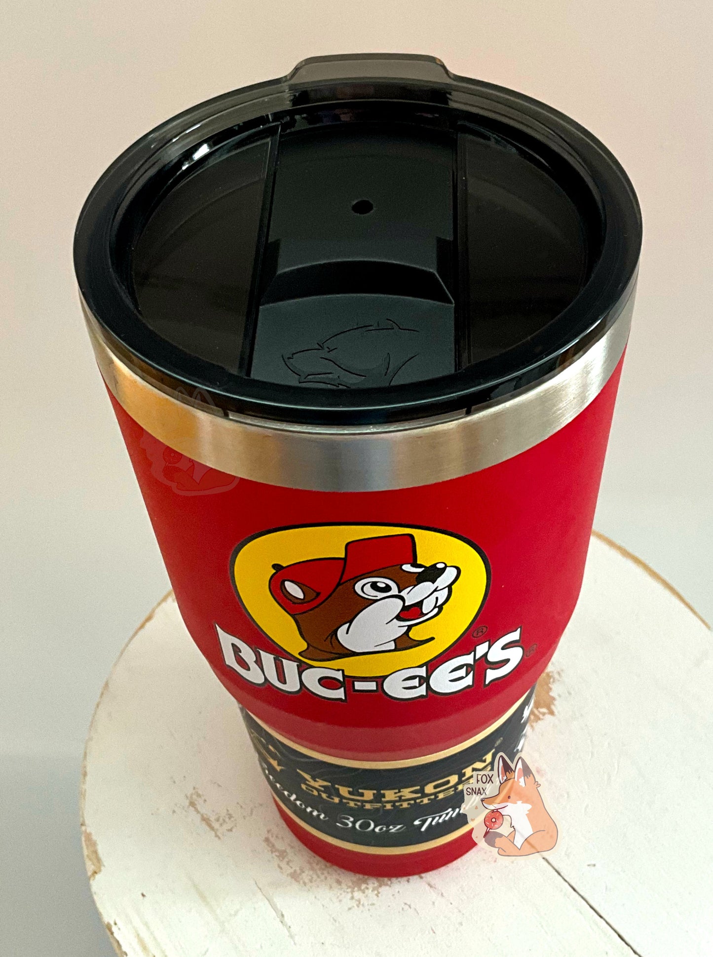 Buc-ee's Yukon Outfitters Red 30oz Tumbler