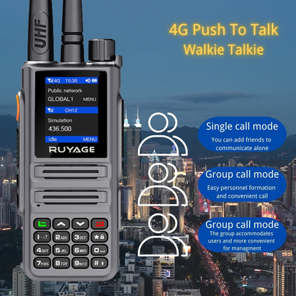 Ruyage Radio Nationwide PTT Dual-Mode Walkie-Talkie(X30)