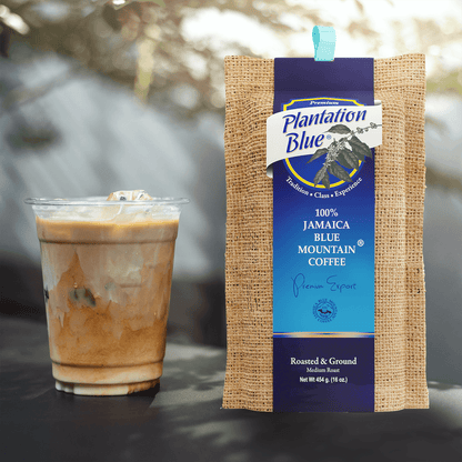 Plantation Blue® Jamaica Blue Mountain Coffee (16 oz - roasted and ground)