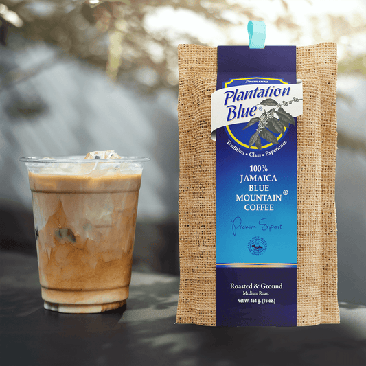 Plantation Blue® Jamaica Blue Mountain Coffee (16 oz - roasted and ground)