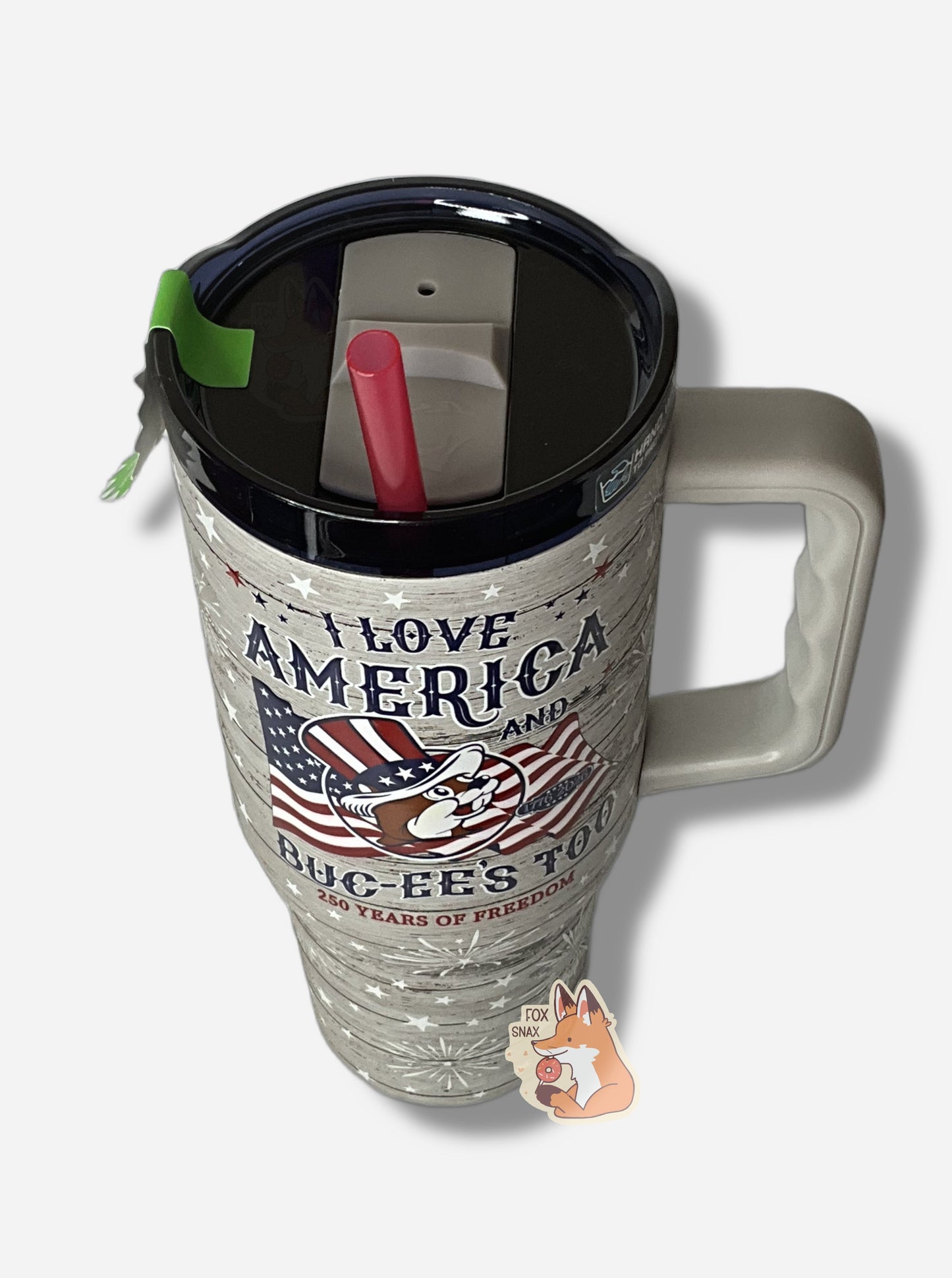 Buc-ee's Yukon Outfitters 2026 Fourth Of July 40oz Tumbler (Glow In The Dark)