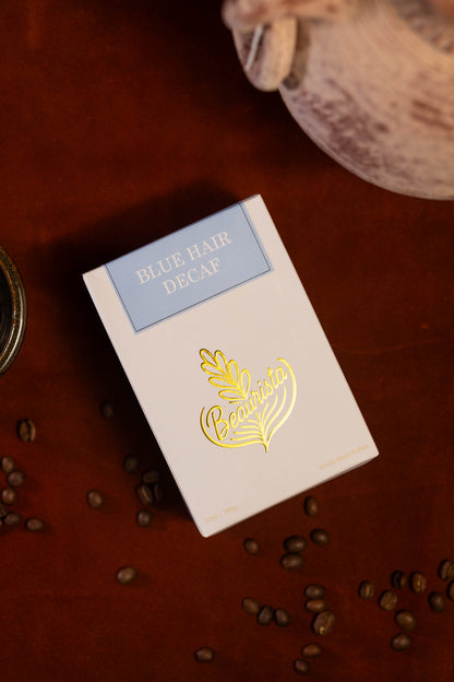 Blue Hair Decaf