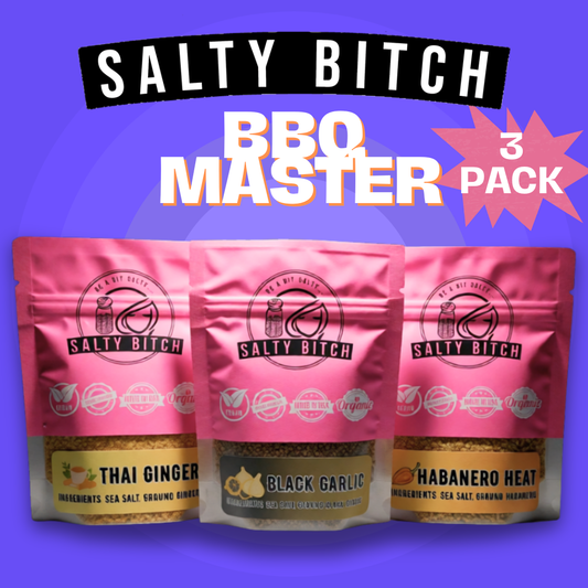 The BBQ Badass Set - 3pk Flavored Sea Salt