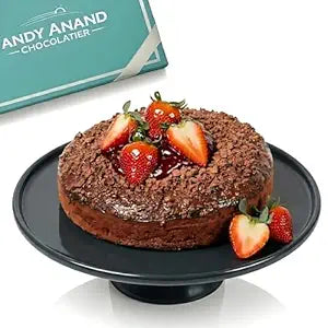 Andy Anand Gluten-Free Chocolate Strawberry Cake, 9-Inch, 2.5 lb – Freshly Baked Handcrafted for All Ages, Birthday & Celebration Gift Box