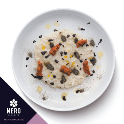 NERO FERMENTO Italian Whole Black Garlic 4.23 oz (3-4 bulbs)