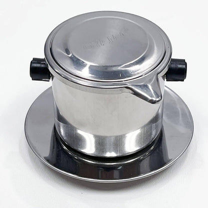 Vietnamese Coffee Filter | French Press Coffee Filter |Traditional Drip Coffee Reusable Inox Phin Filter Stainless Steel Cup Portable Coffee Maker Single-cup Serving For Camping Travel |Coffee Lover