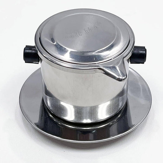 Vietnamese Coffee Filter | French Press Coffee Filter |Traditional Drip Coffee Reusable Inox Phin Filter Stainless Steel Cup Portable Coffee Maker Single-cup Serving For Camping Travel |Coffee Lover