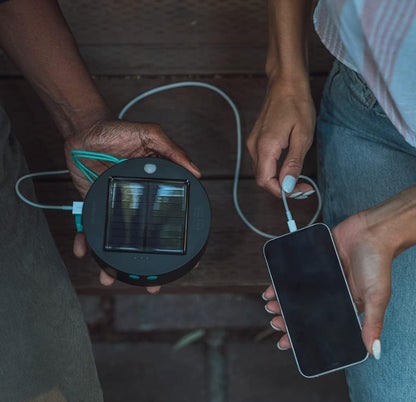 Hakol Luci Solar String Lights + Phone Charger