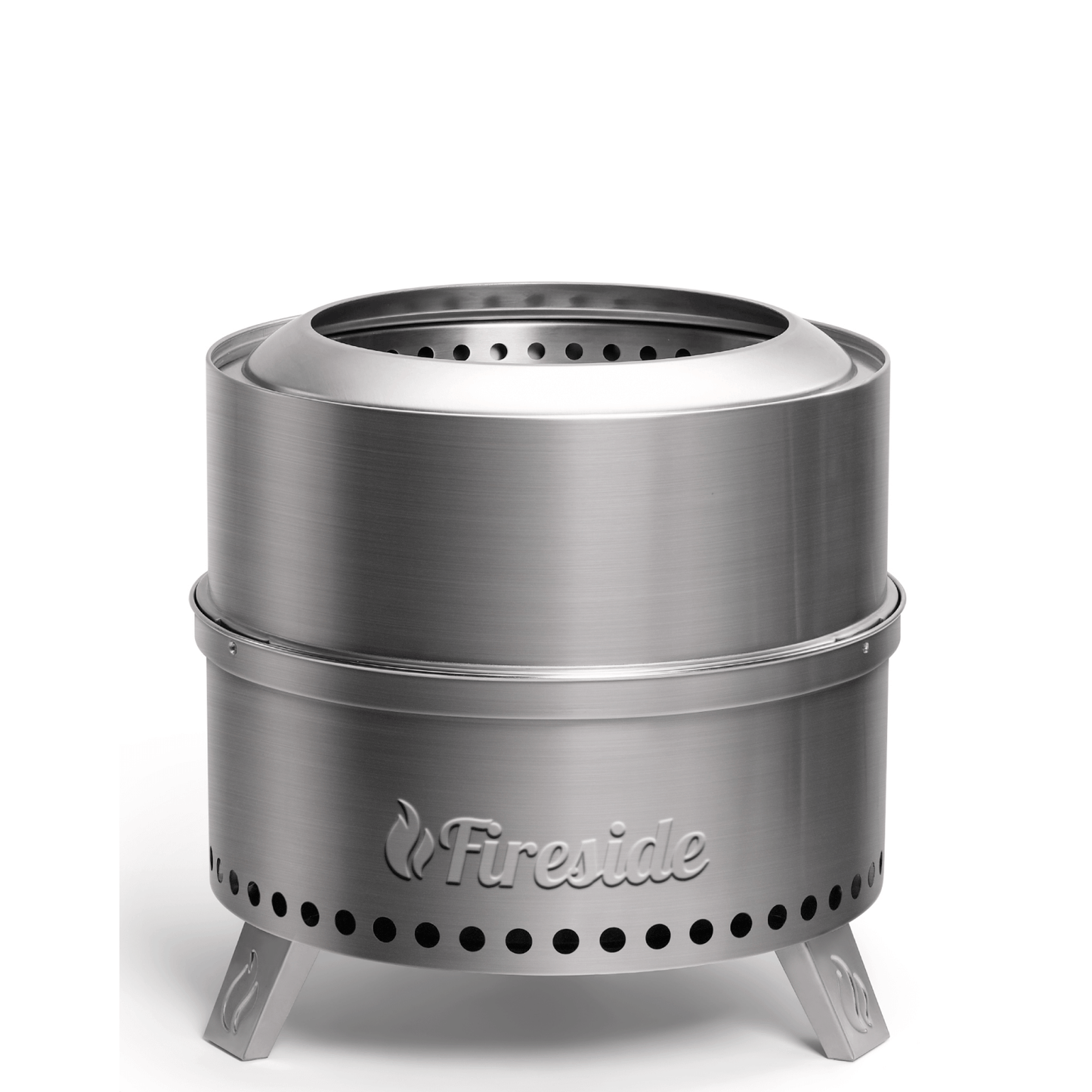 Pluto R19-SS Smokeless Outdoor Fire Pit -  Stainless Steel