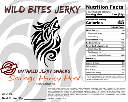 Savage Honey Heat - Beef