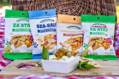 12 Pack of Pita Chips (2 oz.) - Choose your flavor