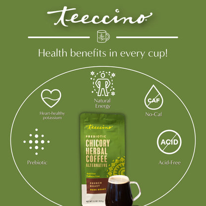 French Roast Chicory Herbal Coffee