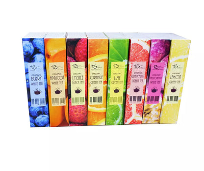 Touch Organic - Fruit Tea Library - 80 bags - 6 PACK CASE
