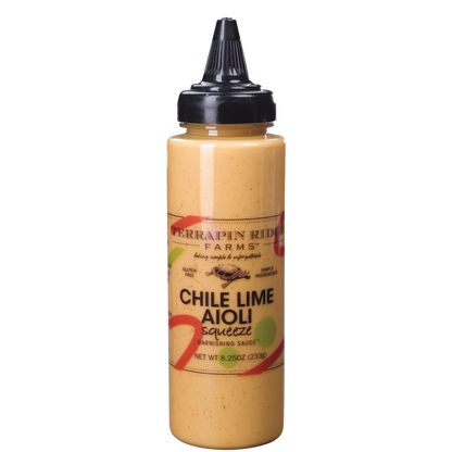 Chile Lime Aioli Squeeze Garnishing Sauce