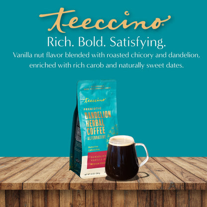 Dandelion Vanilla Nut Herbal Coffee