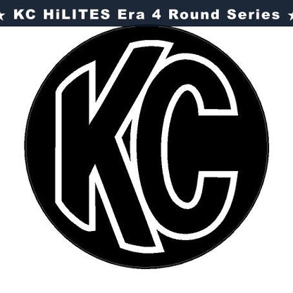 KC HiLITES Era 4 ROUND Series Light Cover Overlays - Universal