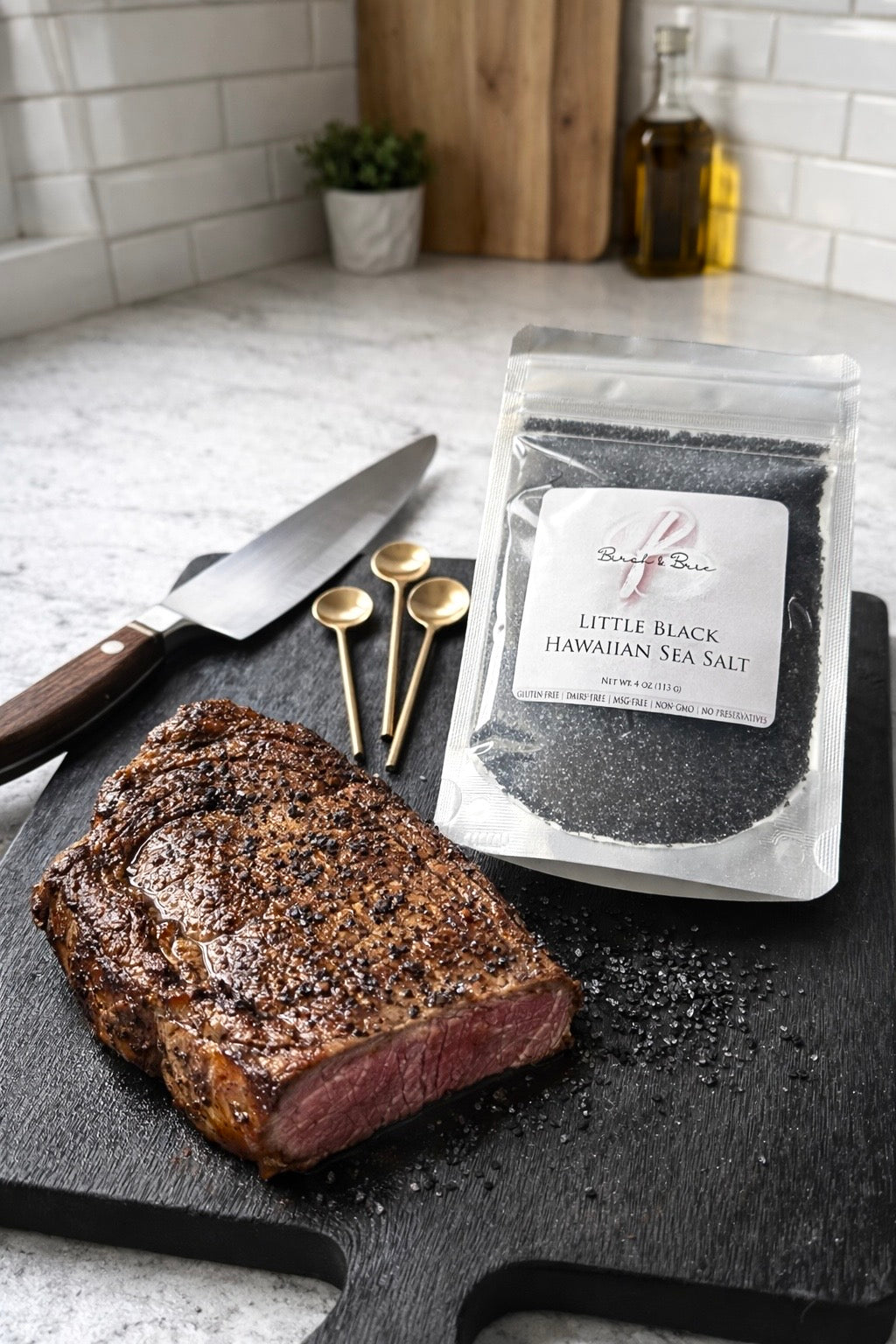 Little Black Hawaiian Sea Salt