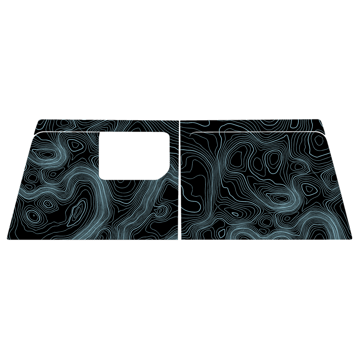 Topo Cargo Area Overlay Kit Part 1 (Printed Series) - 2021+ Bronco 4 Door