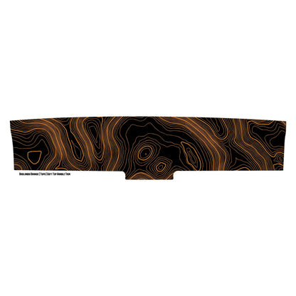 Topo Soft Top Bronco Panel Overlay - 2021+ Bronco Factory Soft Top