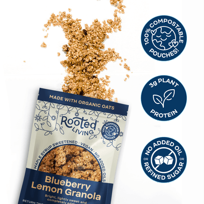 Blueberry Lemon Granola