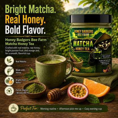 Matcha Green Honey Tea