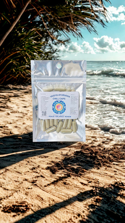 Chill Caps - Daily Natural Support for a Relaxed Mindset