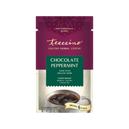 Chocolate Peppermint Chicory Herbal Coffee
