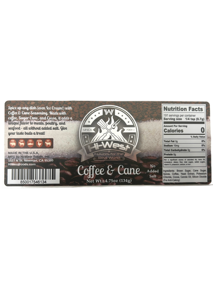 Hi-West Coffee & Cane Seasoning