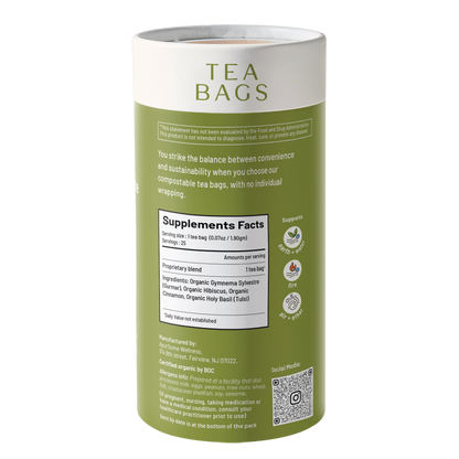 Control Sugar Delete | Organic Gymnema Tea Blend