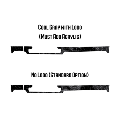 Full Width Topographic Dash Wrap - 2025+ 4Runner