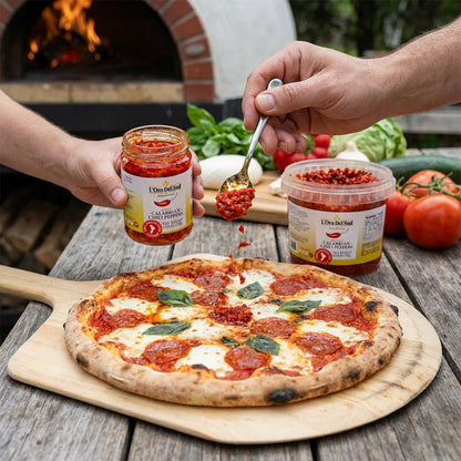 L’Oro Del Sud, Calabrian Chili Pepper Paste, 2.2 lb (1 kg)