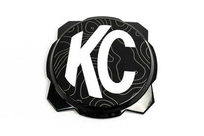 KC HiLITES Pro6 / Titan Gravity Light Cover Topo Overlays (Pair) - Universal
