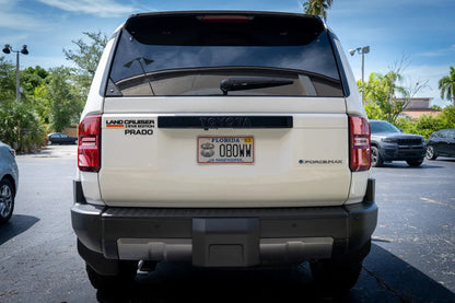 1958 Edition LC250 Acrylic Laser Series Tailgate Badge - 2024+ Land Cruiser