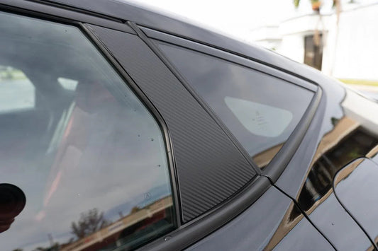 3D Carbon C Pillar Overlay - 2023+ Integra / 2022+ Civic