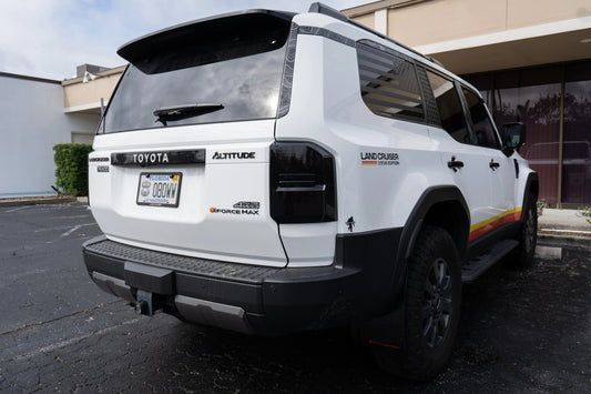 Full Time 4WD Two Color Acrylic Emblem - 2024+ Land Cruiser / GX 550 / 2025+ 4Runner Limited