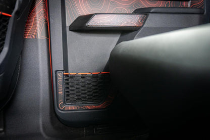 Topo Rear Door Net Trim Overlay Kit (Printed Series) - 2021+ Bronco