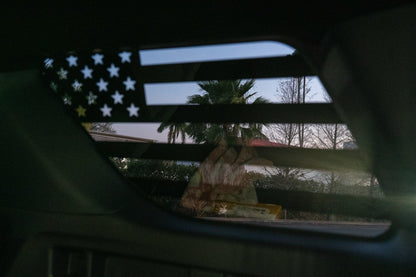 American Flag Rear Window Overlays - 2025+ 4Runner