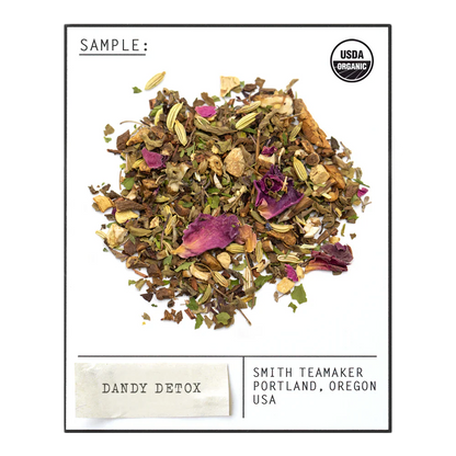 SMITH TEAMAKER - DANDY DETOX BLEND NO. 60 (15 TEA BAGS, 1.32 OZ)
