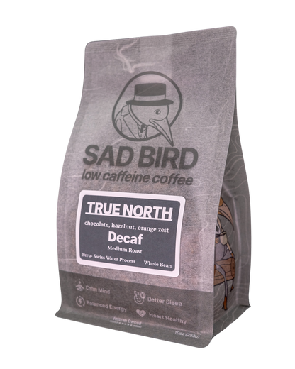 TRUE NORTH · Decaf Single Origin · Medium Roast