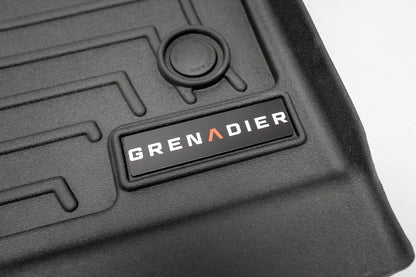 "Grenadier" Weathertech Floor Mat Logo (Etched Acrylic) - Universal