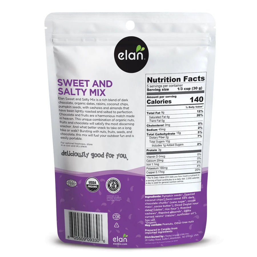 Sweet and Salty Mix, Elan