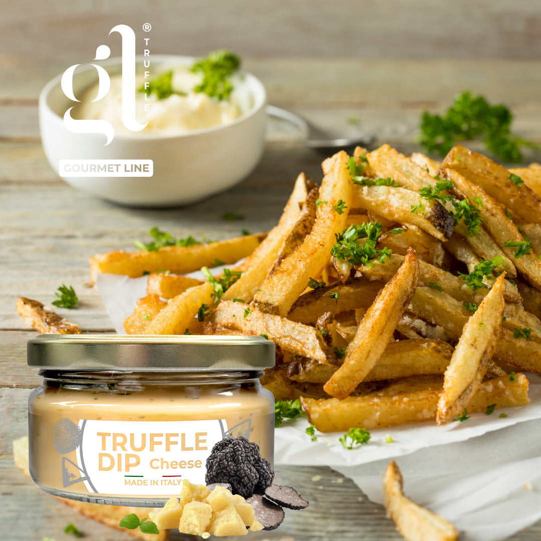 GL Truffle Gourmet & Cheese Dip, Spreadable Gourmet Truffle & Cheese, 7oz