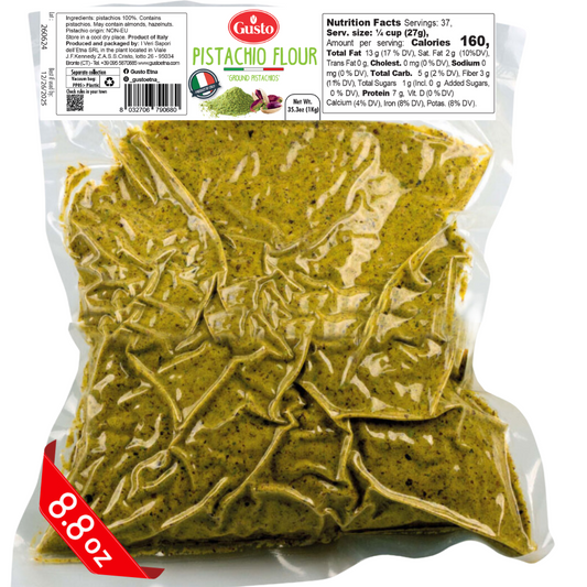 Gusto Etna Sicilian Pistachio Flour – 250g / 8.8 oz