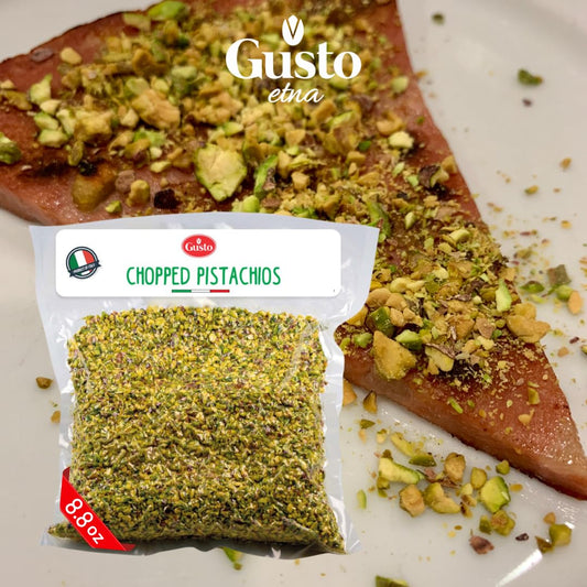 Gusto Etna Sicilian Raw Chopped Pistachios – 250g / 8.8 oz
