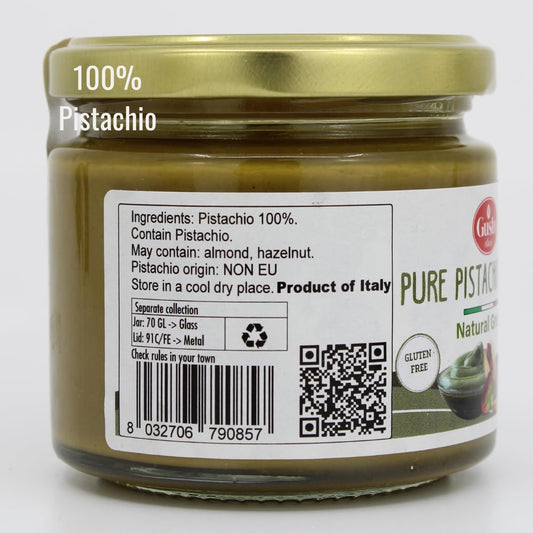 Gusto Etna 100% Pistachio Paste – 172g / 6.07 oz