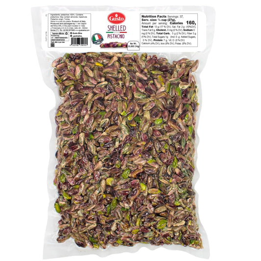 Gusto Etna Sicilian Raw Pistachios – 1kg / 2.2 lb Bulk