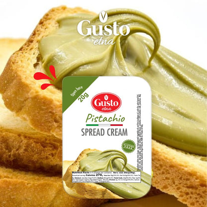 Gusto Etna, Pistachio Cream Cups, 40 Cups, 20 g each