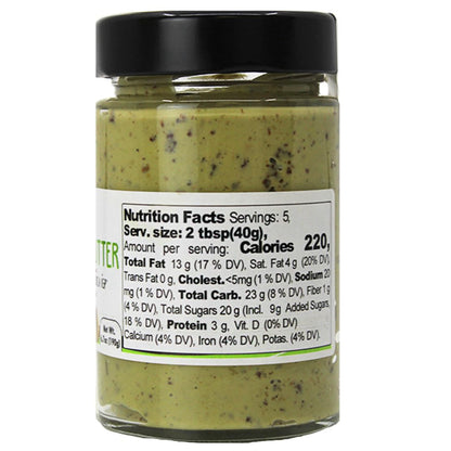 Gusto Etna Sicilian Pistachio & Chocolate Crunch Spread (28% Pistachio) – 190g / 6.7 oz