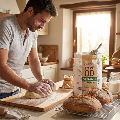 Polselli, Organic Tipo 00 Italian Flour – 5 kg (11 lb)